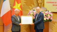 Ông Phan Thanh Bình được nhận Huân chương Công trạng Italy