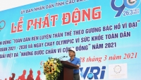 2.000 người dân Cao Bằng hào hứng với Ngày chạy Olympic
