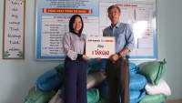 Báo Khánh Hòa trao 1 tấn gạo hỗ trợ cho Trung tâm Bảo trợ xã hội tỉnh