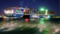 Kênh đào Suez tắc nghẽn, nhà sản xuất container lớn nhất thế giới của Trung Quốc hưởng lợi lớn