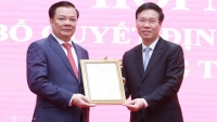 Công bố quyết định phân công ông Đinh Tiến Dũng giữ chức Bí thư Thành ủy Hà Nội