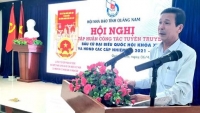 Quảng Nam phổ biến cho hội viên Hội Nhà báo tuyên truyền về bầu cử