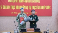 Sĩ quan thứ ba của Việt Nam làm việc tại trụ sở Liên Hợp quốc