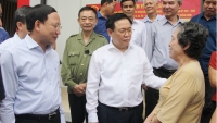 Chủ tịch Quốc hội Vương Đình Huệ kiểm tra, giám sát công tác bầu cử tại Quảng Ninh