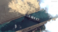 Vụ tàu mắc cạn ở kênh đào Suez gây ô nhiễm không khí nghiêm trọng