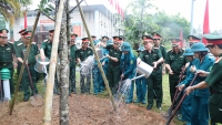 Thượng tướng Phan Văn Giang dự Lễ phát động trồng cây “Vì một Việt Nam xanh”