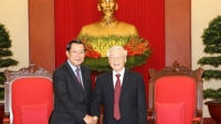 Thủ tướng Campuchia gửi Thư cảm ơn Tổng Bí thư Nguyễn Phú Trọng