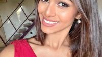 Hoa hậu Hoàn vũ Ấn Độ - Adline Quadros Castelino khỏi Covid-19, chuẩn bị sang Mỹ thi Miss Universe