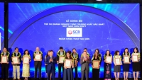 SCB vào Top 50 Doanh nghiệp tăng trưởng xuất sắc nhất Việt Nam 2021