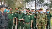 Đoàn công tác của Bộ Quốc phòng kiểm tra công tác phòng chống dịch COVID-19 tại Kiên Giang