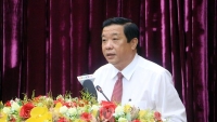 Chuẩn y ông Bùi Văn Nghiêm giữ chức Bí thư Tỉnh ủy Vĩnh Long