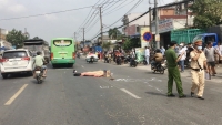 Đồng Nai: Va chạm với xe buýt một người tử nạn trên QL1A