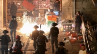 Xung đột Israel-Palestine bùng phát, người Ả Rập biểu tình ở Jerusalem