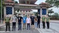 Tuyên Quang: Trao trả 7 người Trung Quốc nhập cảnh trái phép