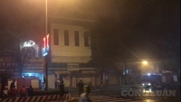 Kiên Giang: Cháy lớn tại chi nhánh một ngân hàng lúc rạng sáng