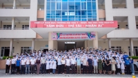Thái Nguyên: 114 cán bộ, giảng viên, sinh viên lên đường chống dịch tại Bắc Giang