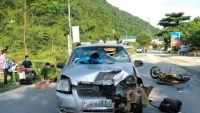 Tuyên Quang: Va chạm với ô tô, một người đàn ông tử vong