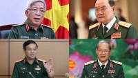 4 Thượng tướng thôi giữ chức Thứ trưởng Bộ Quốc phòng