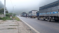 Sơn La: Tai nạn liên hoàn 10 xe, quốc lộ 6 ùn tắc kéo dài