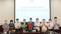 Trao Quyết định bổ nhiệm 2 Phó Tổng Biên tập Báo Pháp luật Việt Nam