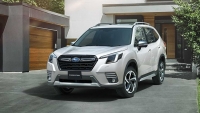 Subaru Forester 2022 ra mắt tại Nhật Bản được nâng cấp đèn pha kiểu mới