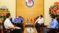 Đại sứ Cuba thăm, chúc mừng Hội Nhà báo Việt Nam