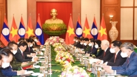 Việt Nam - Lào tăng cường quan hệ chính trị đi vào chiều sâu, đạt hiệu quả cao