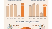 Infographic: Bức tranh kinh tế 6 tháng đầu năm 2021, vẫn có nhiều 