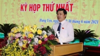 Ông Trần Quốc Toản tái đắc cử Chủ tịch HĐND tỉnh Hưng Yên nhiệm kỳ 2021-2026