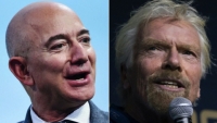 Tỷ phú Richard Branson vươn lên trước Jeff Bezos trong cuộc đua thương mại hàng không
