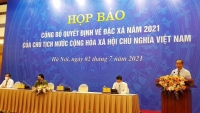 Công bố Quyết định của Chủ tịch nước về đặc xá năm 2021