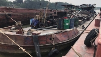 Hà Nội: Sẽ tăng cường xử lý tội phạm và vi phạm pháp luật về khai thác cảt, sỏi trên sông