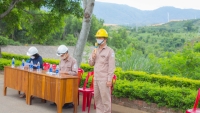 Công ty Thủy điện Quảng Trị diễn tập Phòng chống thiên tai và tìm kiếm cứu nạn năm 2021