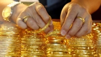 Giá vàng SJC tiếp tục tăng theo đà thế giới, vượt xa mốc 57 triệu đồng/lượng