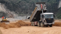 Khẩn trương rà soát mỏ vật liệu bảo đảm cung cấp đủ cho thi công tuyến cao tốc Bắc - Nam phía Đông