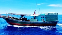 Quảng Bình: Xua đuổi 2 tàu cá nước ngoài xâm phạm vùng biển Việt Nam