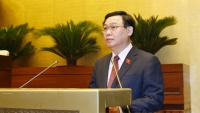 Chủ tịch Quốc hội Vương Đình Huệ: Nguyện nêu cao tinh thần trách nhiệm, nghiêm túc lắng nghe, phát huy dân chủ