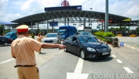 Hà Nội: Sáng 24/7, hàng trăm phương tiện phải quay đầu xe tại trạm thu phí Pháp Vân – Cầu Giẽ