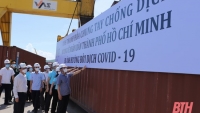 Thanh Hóa: Hơn 1.600 tấn hàng hóa chuyển cho người dân TP.HCM