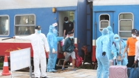 Hà Tĩnh: Hoàn thành việc đón hơn 800 công dân trên chuyến tàu hồi hương