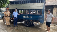 Bắc Giang: Vận chuyển 35 con lợn không được kiểm dịch, lái xe bị phạt 7 triệu đồng