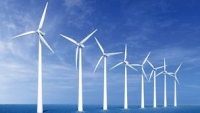 21 nhà máy điện gió với tổng công suất là 819 MW đã vận hành thương mại