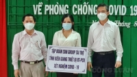 Kiên Giang: Tiếp nhận tài trợ trang thiết bị y tế phòng chống dịch hơn 18 tỷ đồng