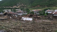 Hàng trăm ha đất nông nghiệp mất trắng trong khi Triều Tiên đang chịu nạn đói