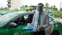 Hà Nội: Taxi tham gia hỗ trợ phòng chống dịch COVID-19