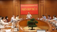 Ban Chỉ đạo Cải cách tư pháp Trung ương họp Phiên thứ 13 cho ý kiến về xét xử trực tuyến