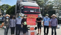 Nông dân tỉnh Lào Cai ủng hộ vùng dịch thủ đô Hà Nội hơn 55 tấn rau quả tươi