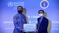 Tổ chức Y tế thế giới hỗ trợ Việt Nam vật tư y tế chống dịch