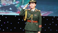 Ca sĩ Lương Nguyệt Anh đoạt giải ba Đơn ca nữ tại Army Games 2021 ở Nga