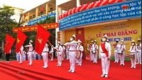 Hà Tĩnh: Khai giảng năm học mới trực tiếp tại duy nhất một trường học